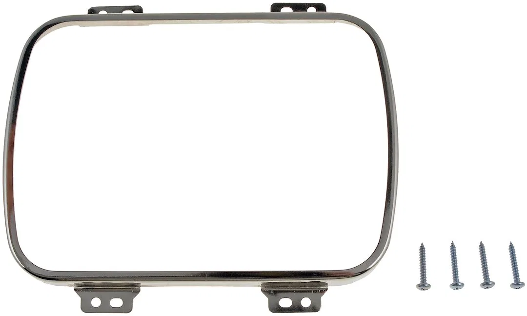 42407 – DORMAN Headlight Retaining Ring, Use With Dual Rectangular Lamp Steel 1 Ring/ 4 Screws